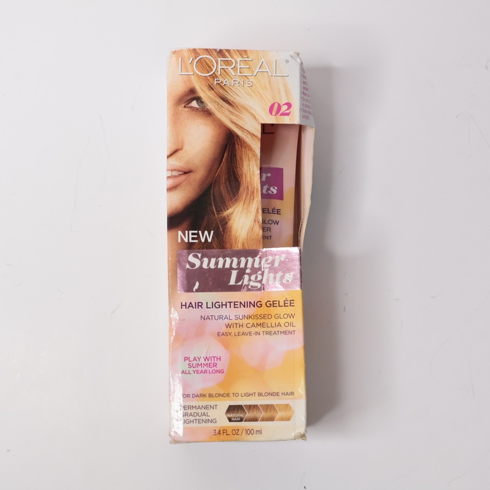 Loreal Summer Lights Hair Lightening Gelee 02 Natural Sunkissed Glow 3.4oz